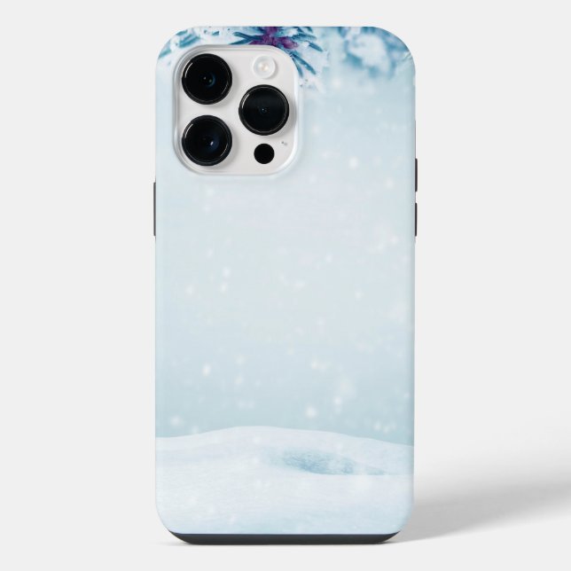 Fundo de Inverno de Floco de Neve (Verso)