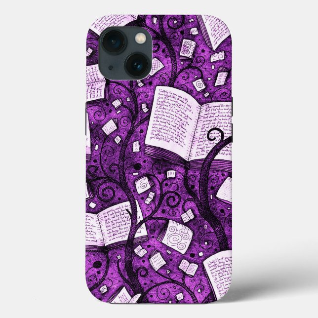 Fundo de Livros Rosa (Verso)