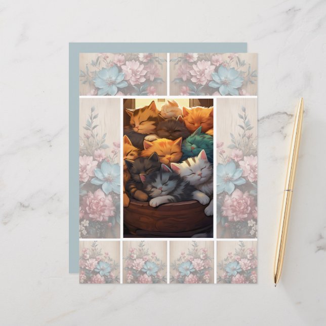 Fundo de luz suave da sombra das flores (Frente/Verso In Situ)