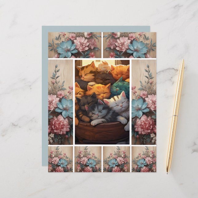 Fundo de luz suave da sombra das flores (Frente/Verso In Situ)