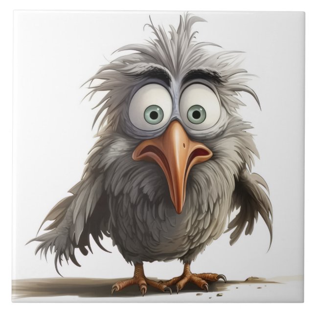 Fundo de pássaro excêntrico (Frente)