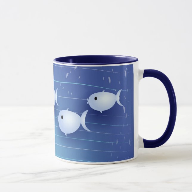 Fundo de praia, caneca (Direita)