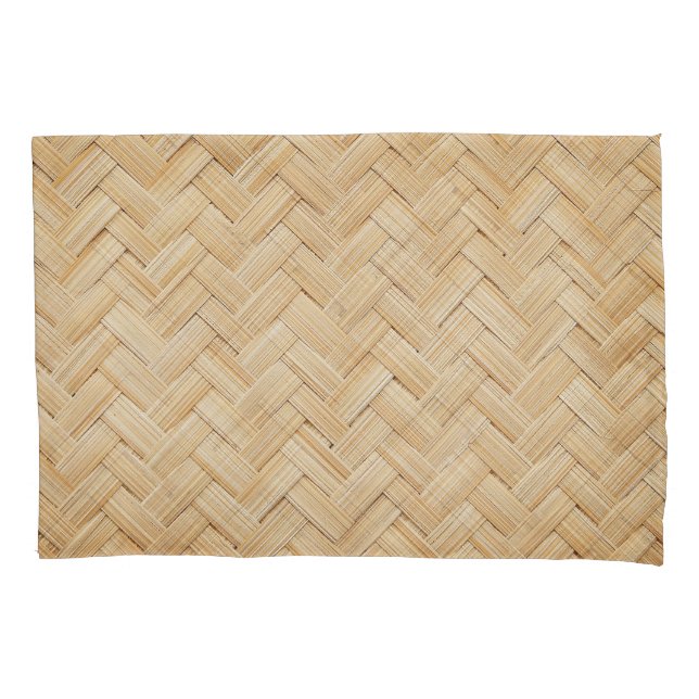 Fundo de textura de Abstrato de bambu tecido. (Frente)