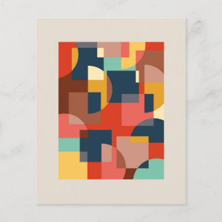 fundo do círculo geométrico abstrato