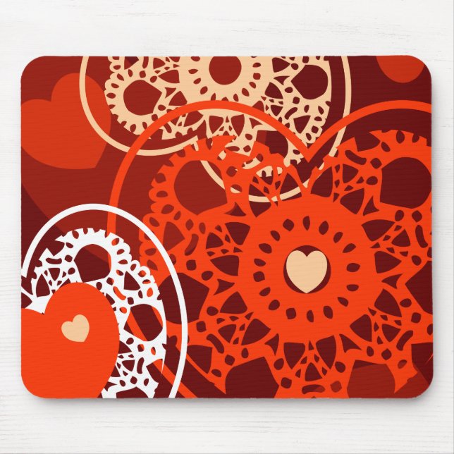 Fundo do coração, mousepad (Frente)