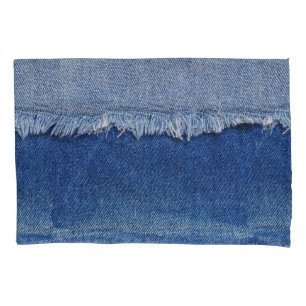 Fundo do Tecido de Jeans Denim Ripso