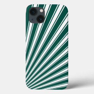 Fundo dos Raios do Sol com Funky Verde Retroativo