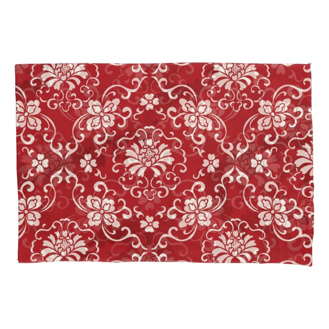 Fundo espiral chinês vermelho. (Frente)