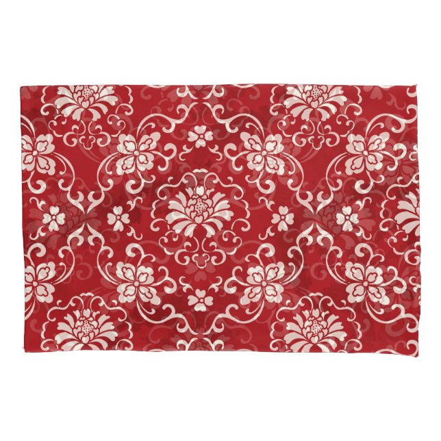 Fundo espiral chinês vermelho. (Frente)