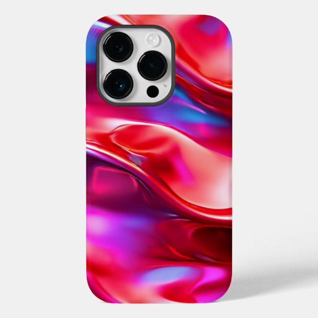 Fundo estético vermelho moderno (Verso)