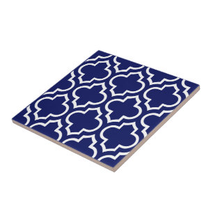 Fundo faça-você-mesmo padrão Quatrefoil marroquino
