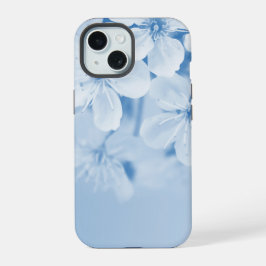 Fundo floral azul