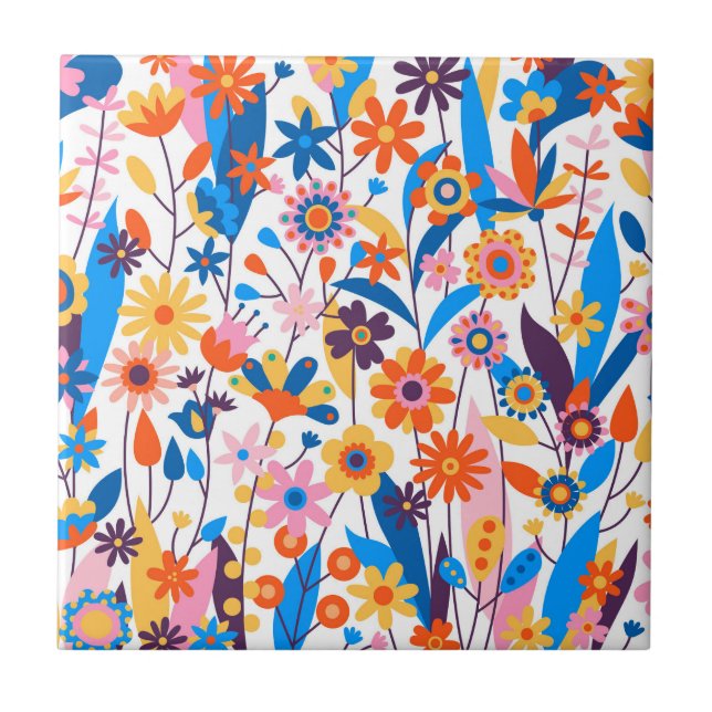 Fundo Floral Multicolor Exótico-32939 (Frente)