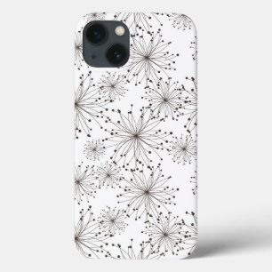 Fundo floral retro