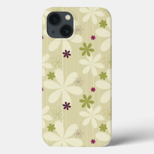Fundo floral retro