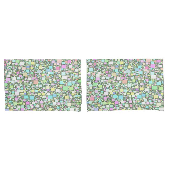 Fundo Geométrico Colorido de Pastel (Frente - conjunto)