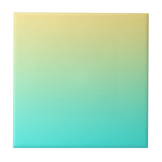 Fundo Gradiente Pastel Turquesa Amarelo (Frente)