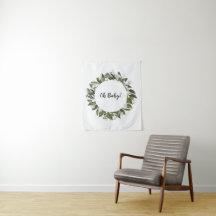 Fundo Oh Baby Faixa Oh Baby Tapeçaria