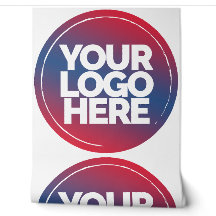 Fundo Personalizado de Logo de Empresa Grande