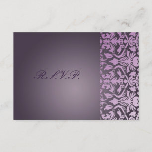 Fundo PixDezines rsvp plum flora damask/diy