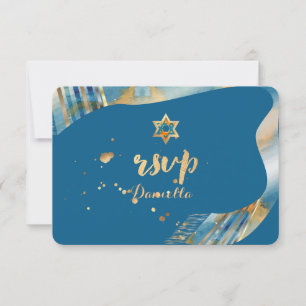 Fundo PixDezines rsvp tallit Mitzvah/DIY