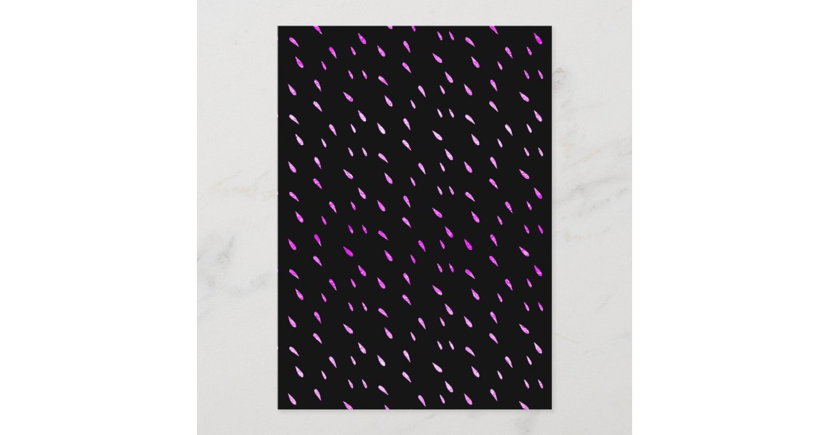 Fundo Preto Metalico Vermelho De Chuva Roxa Zazzle Com Br