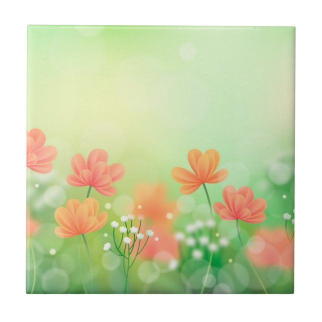Fundo Realista de Primavera Blurado (Frente)