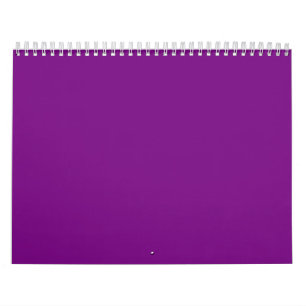 Fundo Roxo em um Calendário