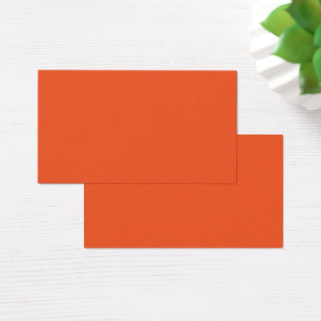 Fundo Sólido Laranja Vibrante Minimalista (Mesa)