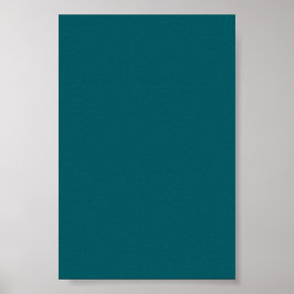 Fundo Verde-Teal Escuro num Poster