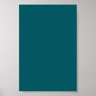 Fundo Verde-Teal Escuro num Poster