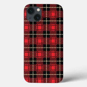 Fundo vermelho da xadrez