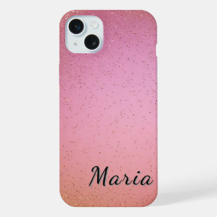 Fundo Vibrante Rosa e Espelhado