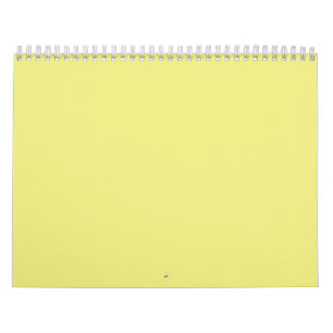 Fundos amarelos Pastel em um calendário