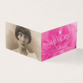 Funeral no cartão poema rosa rosa-rosa de memória