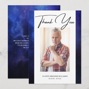 Funeral Obrigado Simpatia Fotográfica Bereavement