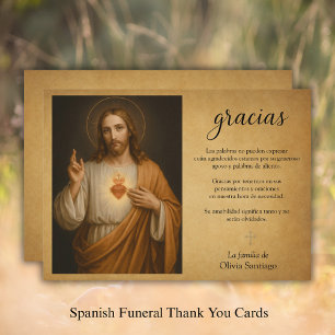 Funeral Sagrado do Coração Espanhol Obrigado