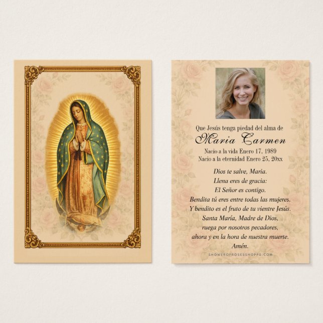 Funeral Tradicional Espanhol Nossa Senhora de Guad (Frente & Verso)