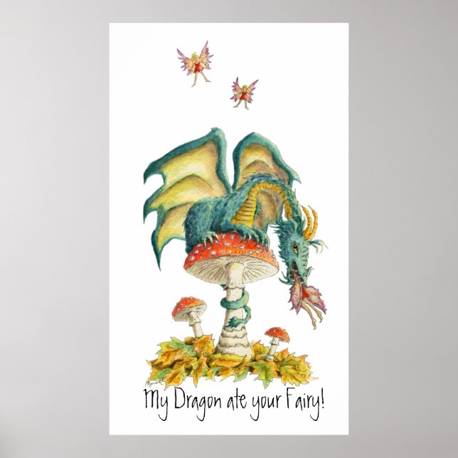 Fungi Dragon Poster (Frente)