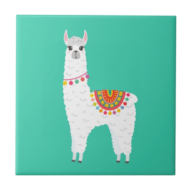 Funky Alpaca lama drama animal fofo (Frente)