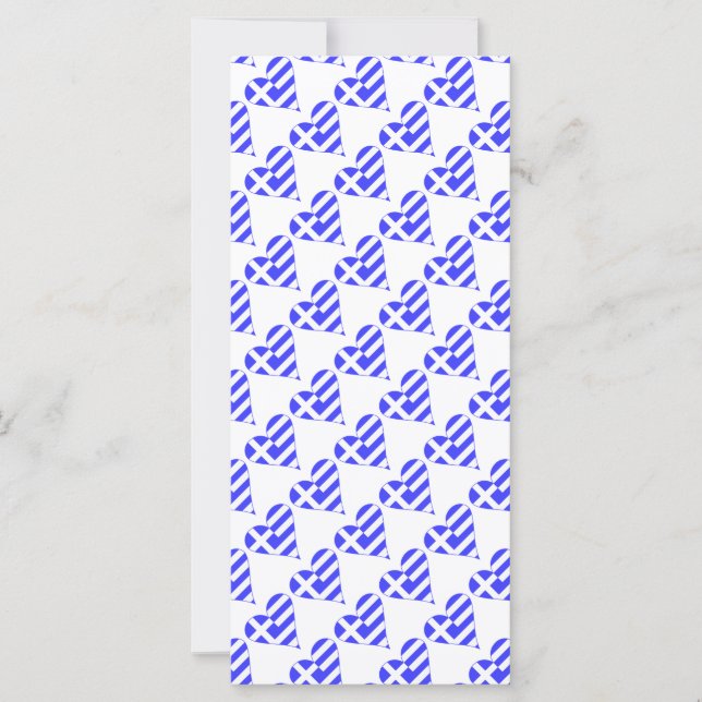 Funky Coração Grego em Azulejos (Frente)