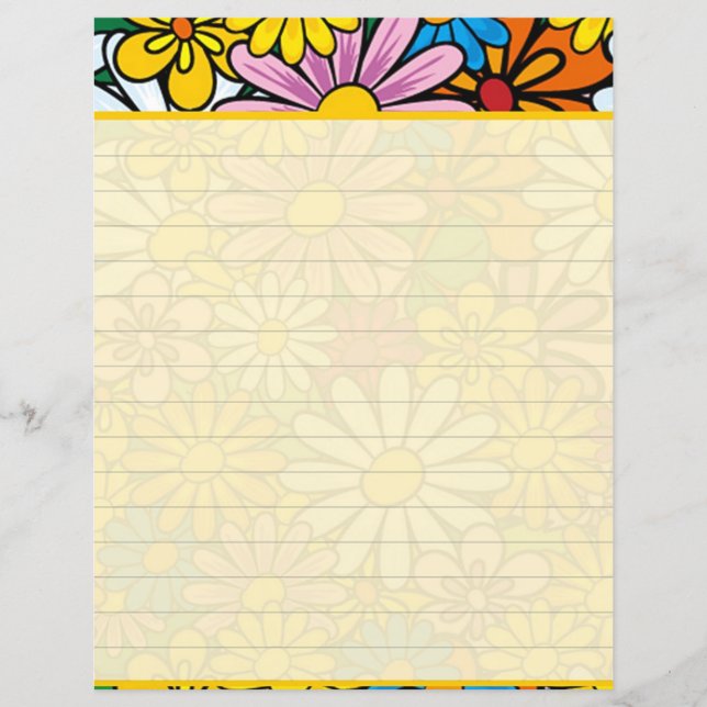 Funky daisies (Frente)