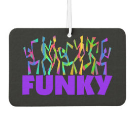 Funky Disco Dancers Car Air Freshener