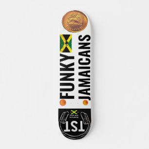 FUNKY JAMAICANOS 7 3/4" Deck de Skateboard