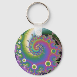 Funky Spiral Chaveiro