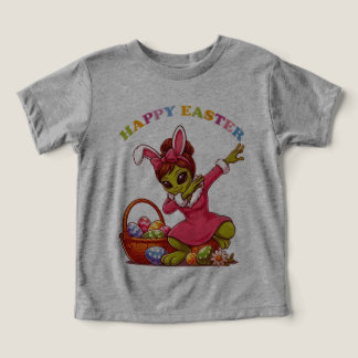 Funny Alien Easter Bunny Dabbing Cute Easter Egg