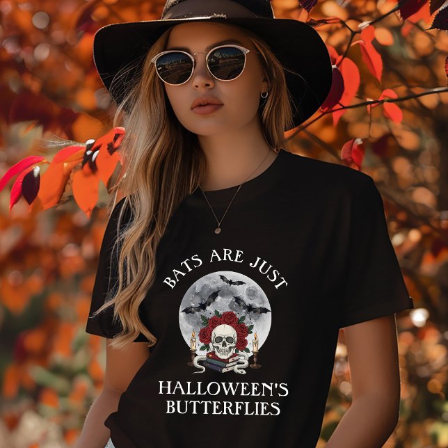 Funny Bat Halloween  (Bats are just Halloween's butterflies cute Halloween T-shirt)
