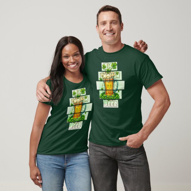 Funny Beer St Patrick’s Day Shirt – camiseta (Unissex)