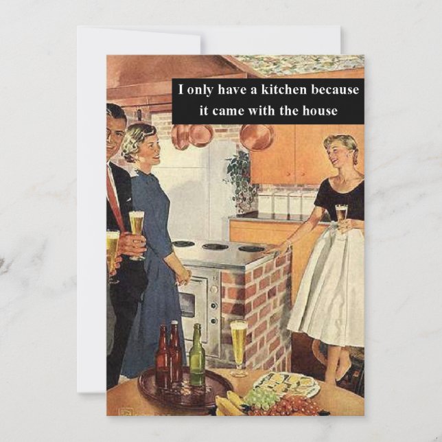 Funny Bridal Shower Vintage Look Personalized (Frente)