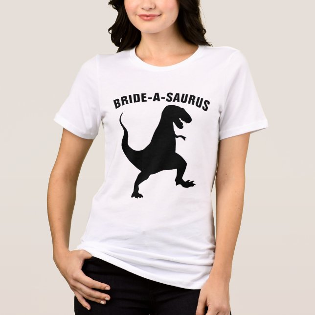 FUNNY BRIDE, wedding PARTY T-SHIRTS (Frente)